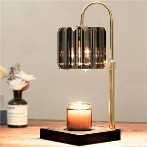 Candle warmer lamp dimmable electric glass wax melter timer night light gift